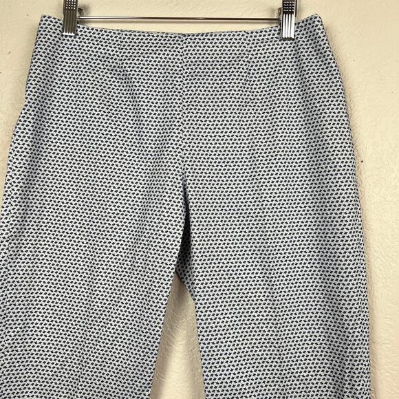 Piazza Sempione Audrey Pant Side Zip Micro Floral Print - S - Picture 2 of 4